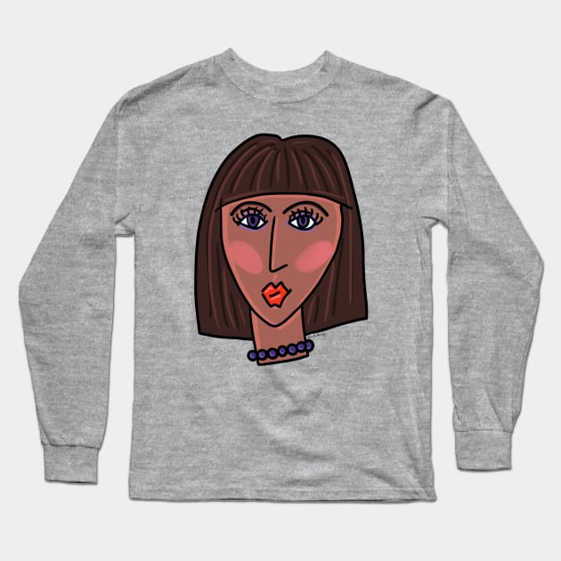 Pauline Long Sleeve T-Shirt by loeye